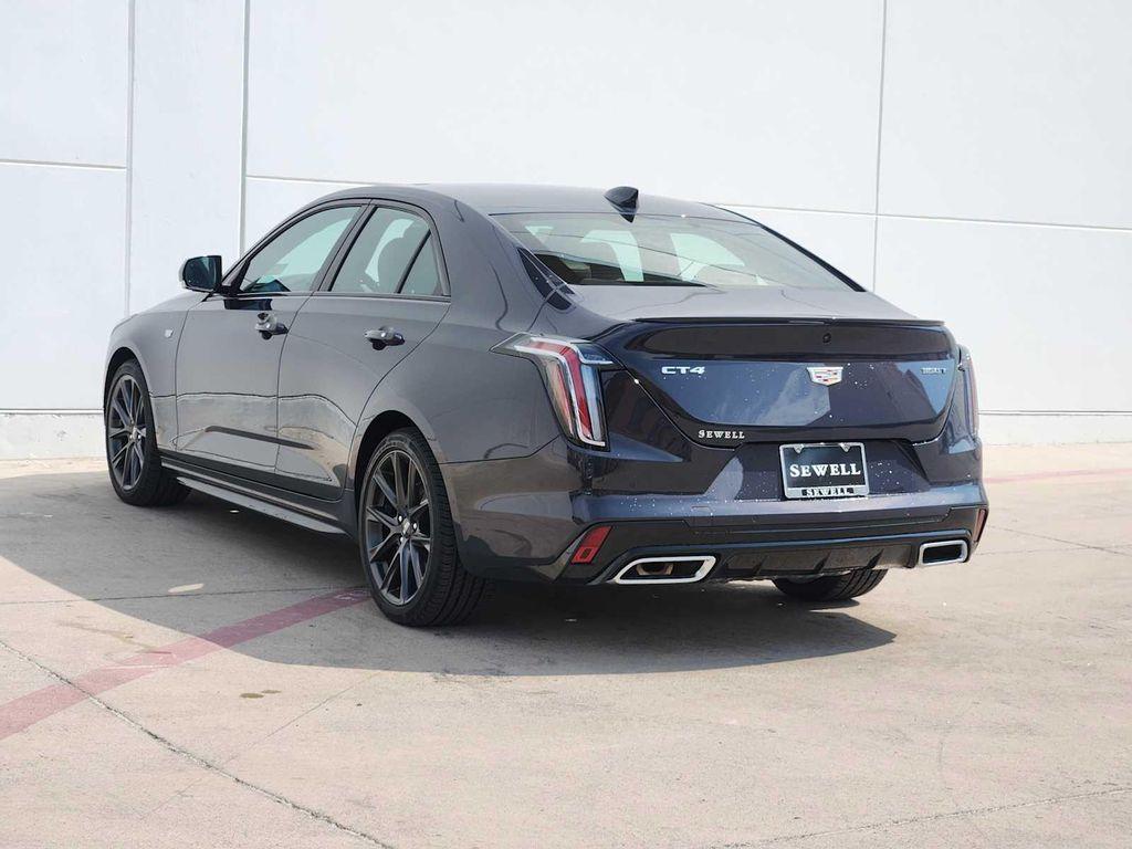 new 2025 Cadillac CT4 car, priced at $47,860
