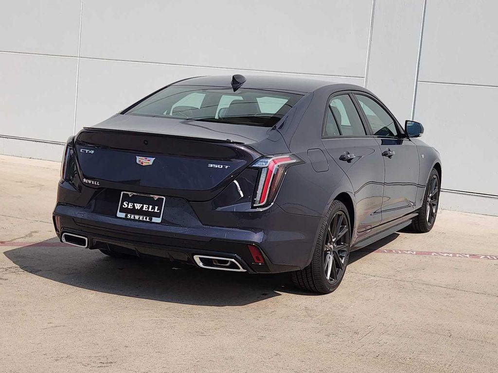 new 2025 Cadillac CT4 car, priced at $47,860