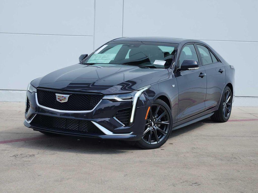 new 2025 Cadillac CT4 car, priced at $47,860