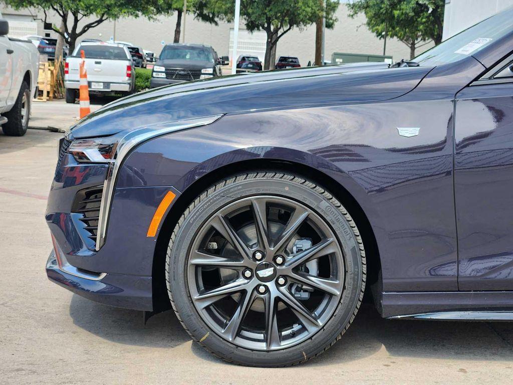 new 2025 Cadillac CT4 car, priced at $47,860