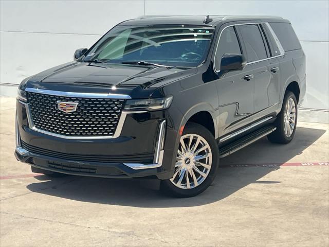 used 2021 Cadillac Escalade ESV car, priced at $49,995