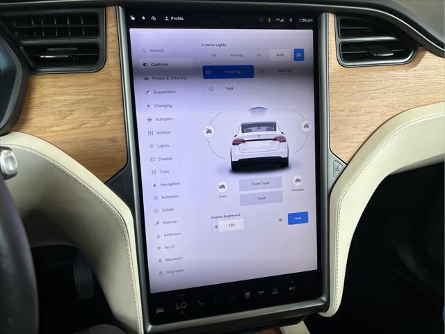 used 2020 Tesla Model X car, priced at $34,995