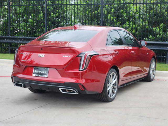 new 2024 Cadillac CT4 car, priced at $45,260