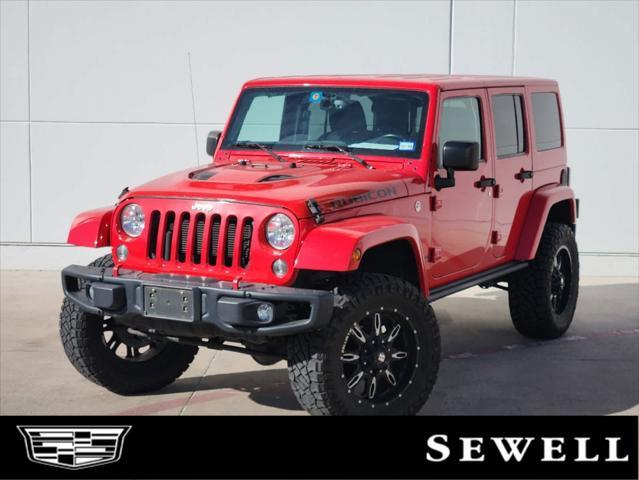 used 2016 Jeep Wrangler Unlimited car, priced at $22,977