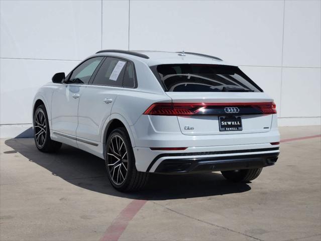 used 2021 Audi Q8 car, priced at $35,995