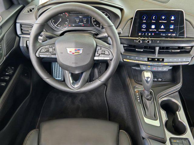 new 2025 Cadillac CT4 car, priced at $45,740