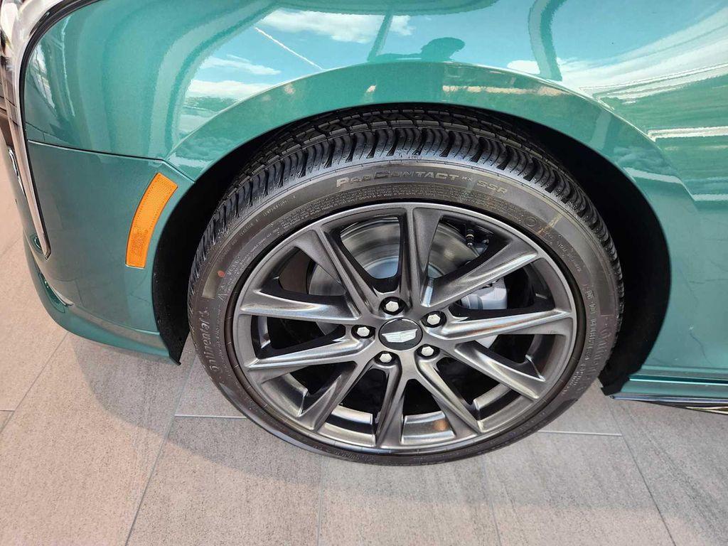 new 2025 Cadillac CT4 car, priced at $47,860