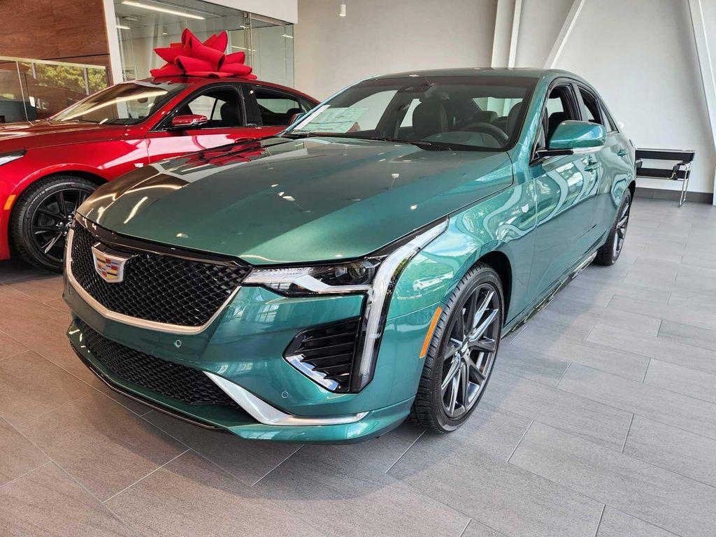 new 2025 Cadillac CT4 car, priced at $47,860
