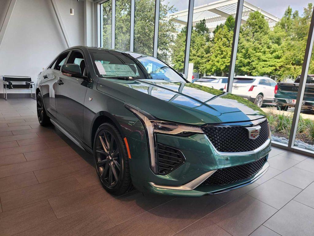new 2025 Cadillac CT4 car, priced at $47,860