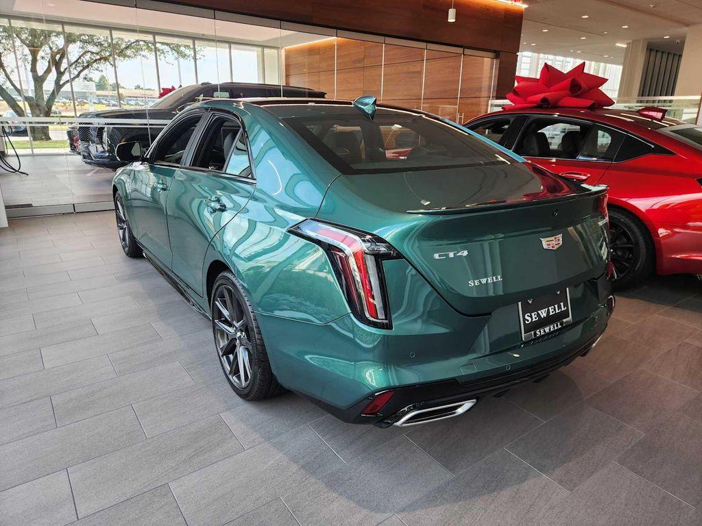 new 2025 Cadillac CT4 car, priced at $47,860