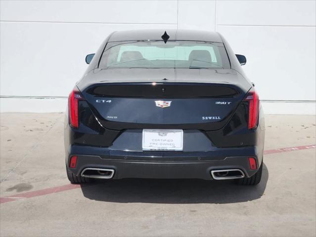 used 2024 Cadillac CT4 car, priced at $34,995