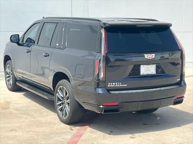 used 2023 Cadillac Escalade ESV car, priced at $79,995