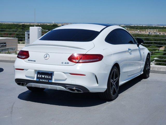 used 2018 Mercedes-Benz AMG C 43 car, priced at $27,995