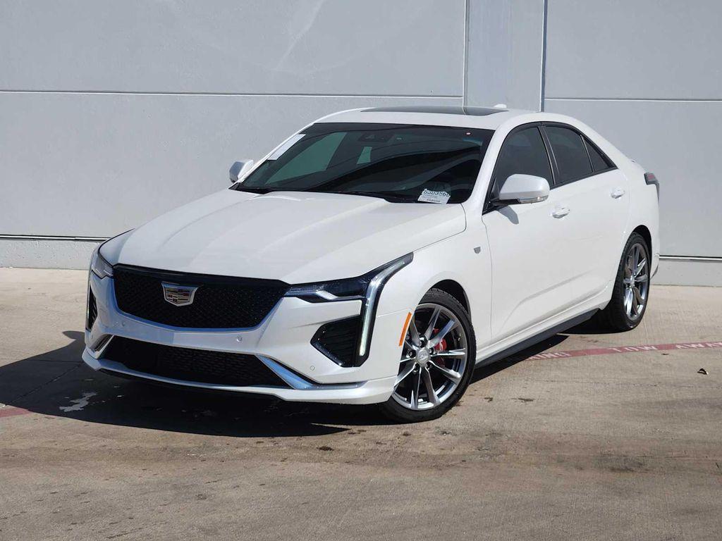 new 2025 Cadillac CT4 car, priced at $48,764