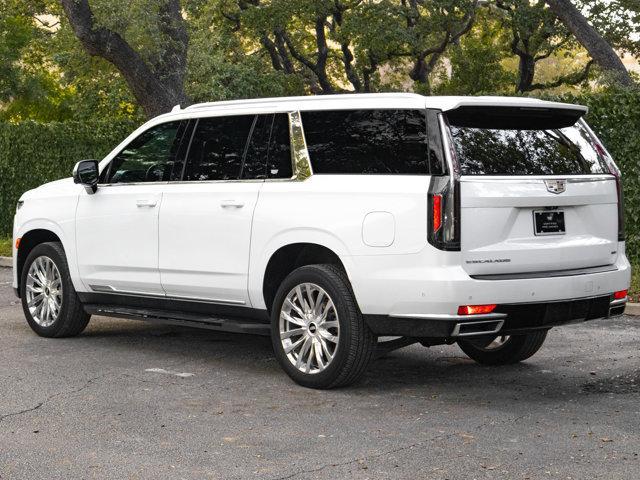 used 2022 Cadillac Escalade ESV car, priced at $72,995