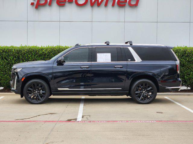 used 2022 Cadillac Escalade ESV car, priced at $69,995