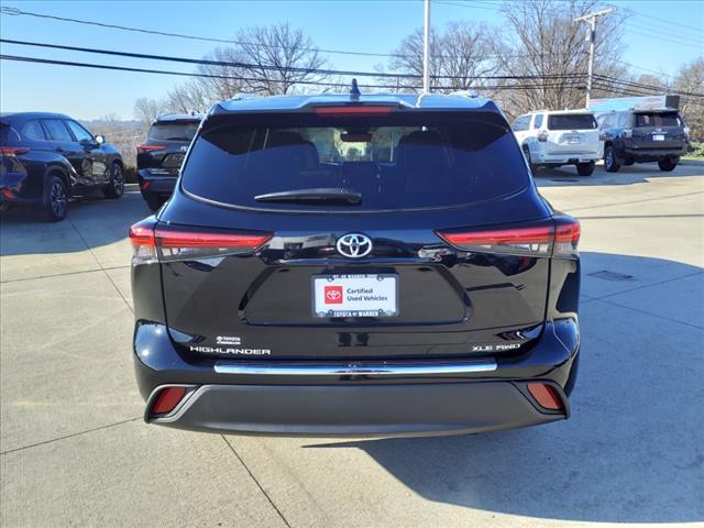 used 2022 Toyota Highlander car, priced at $40,500