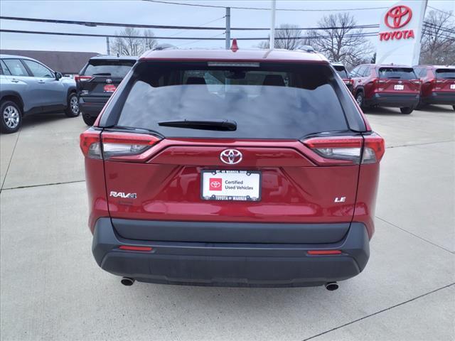 used 2021 Toyota RAV4 car, priced at $28,556