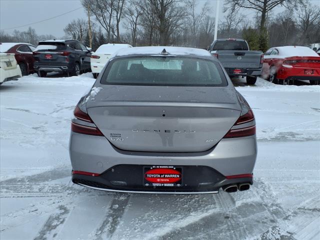 used 2023 Genesis G70 car, priced at $28,980