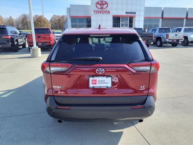 used 2022 Toyota RAV4 car, priced at $29,506