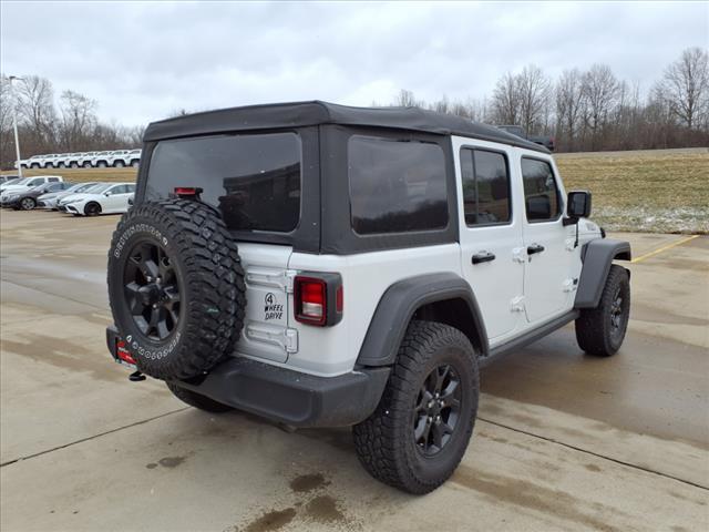 used 2021 Jeep Wrangler Unlimited car, priced at $35,900