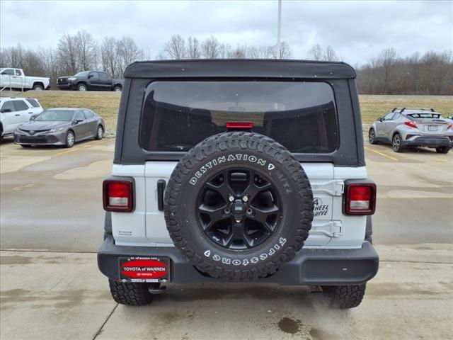 used 2021 Jeep Wrangler Unlimited car, priced at $35,900