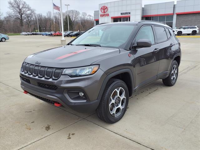 used 2022 Jeep Compass car, priced at $23,000