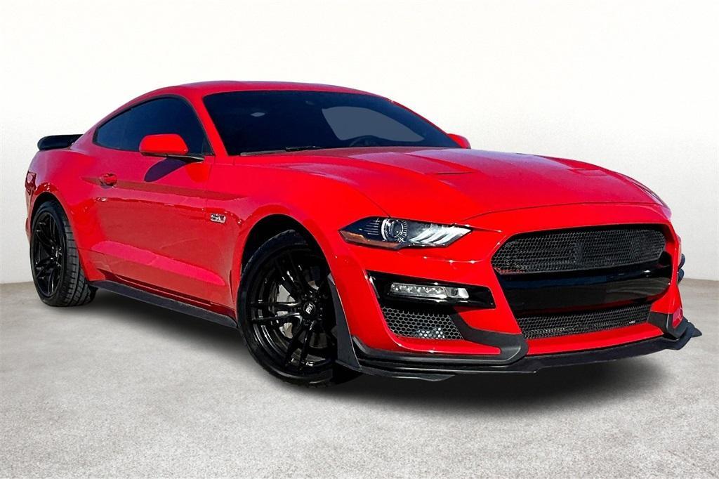 used 2021 Ford Mustang car, priced at $33,000