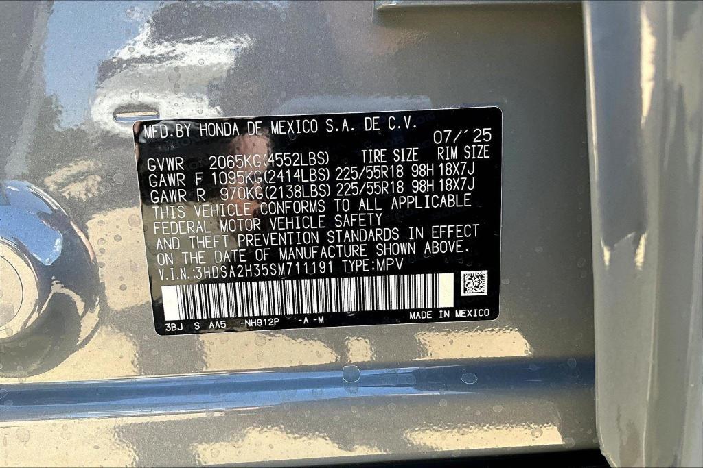 new 2025 Acura ADX car, priced at $38,950