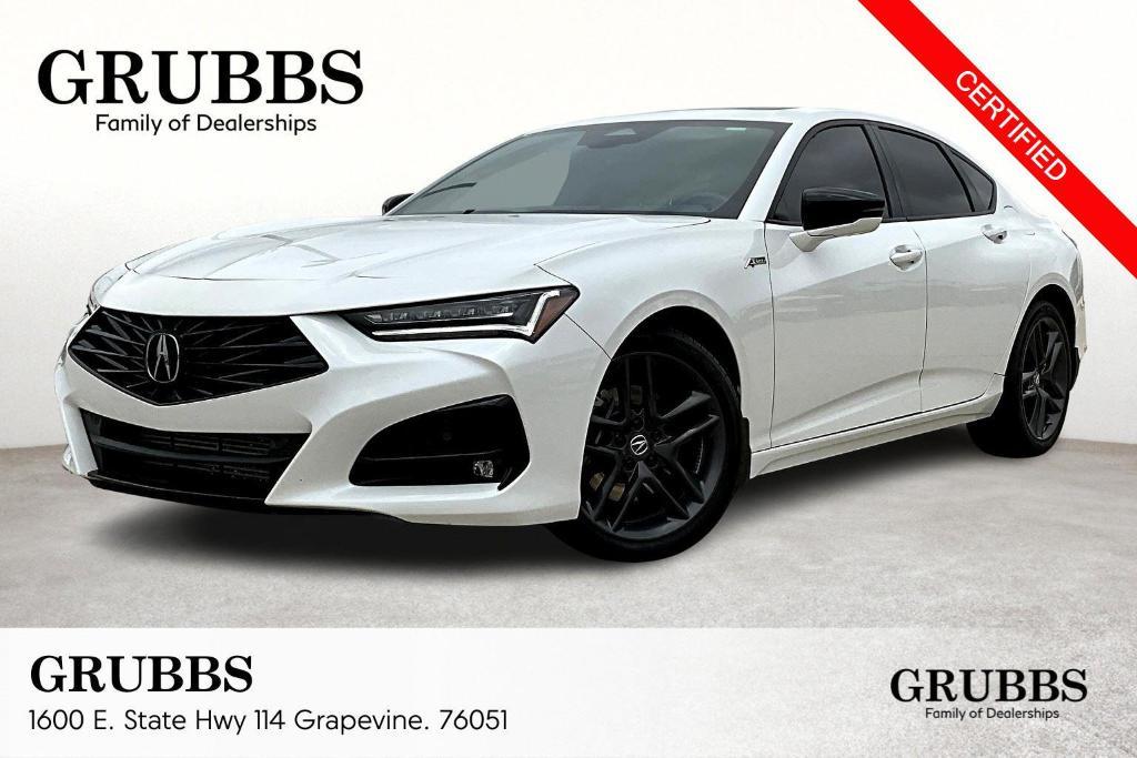 used 2024 Acura TLX car, priced at $41,800