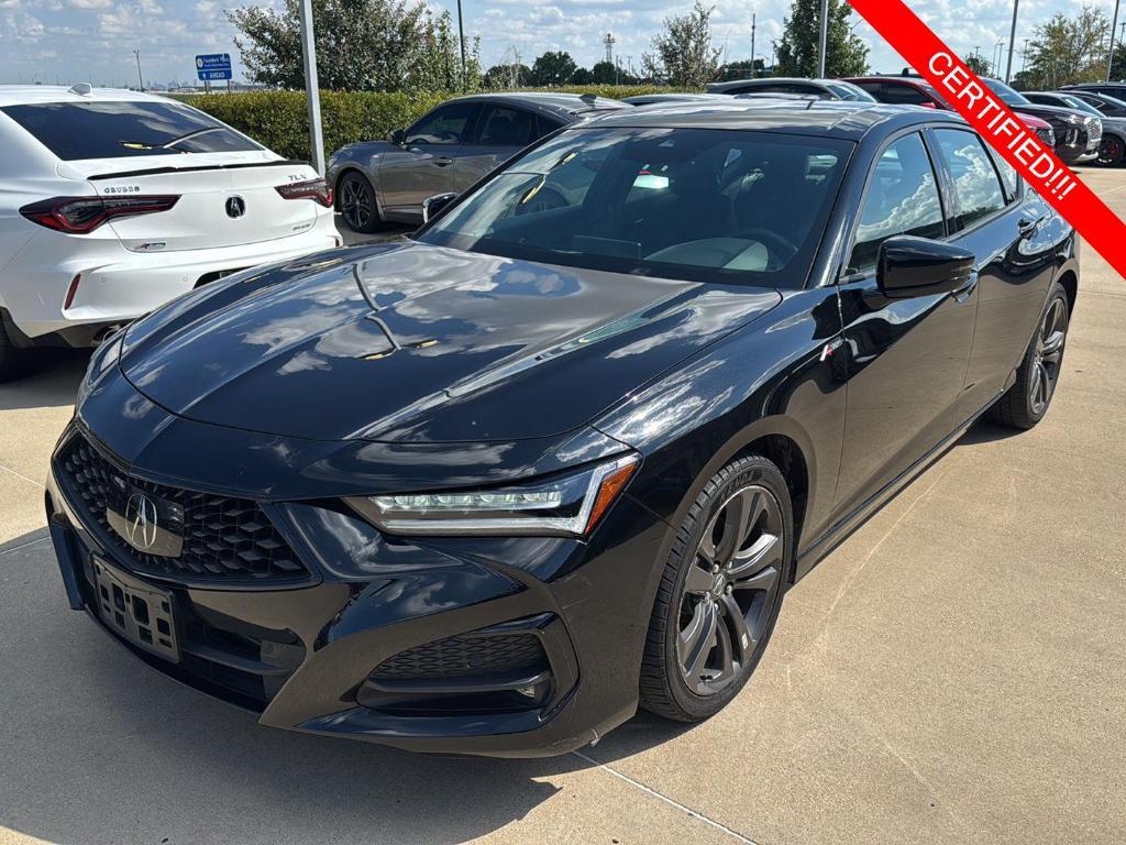 used 2022 Acura TLX car, priced at $34,600