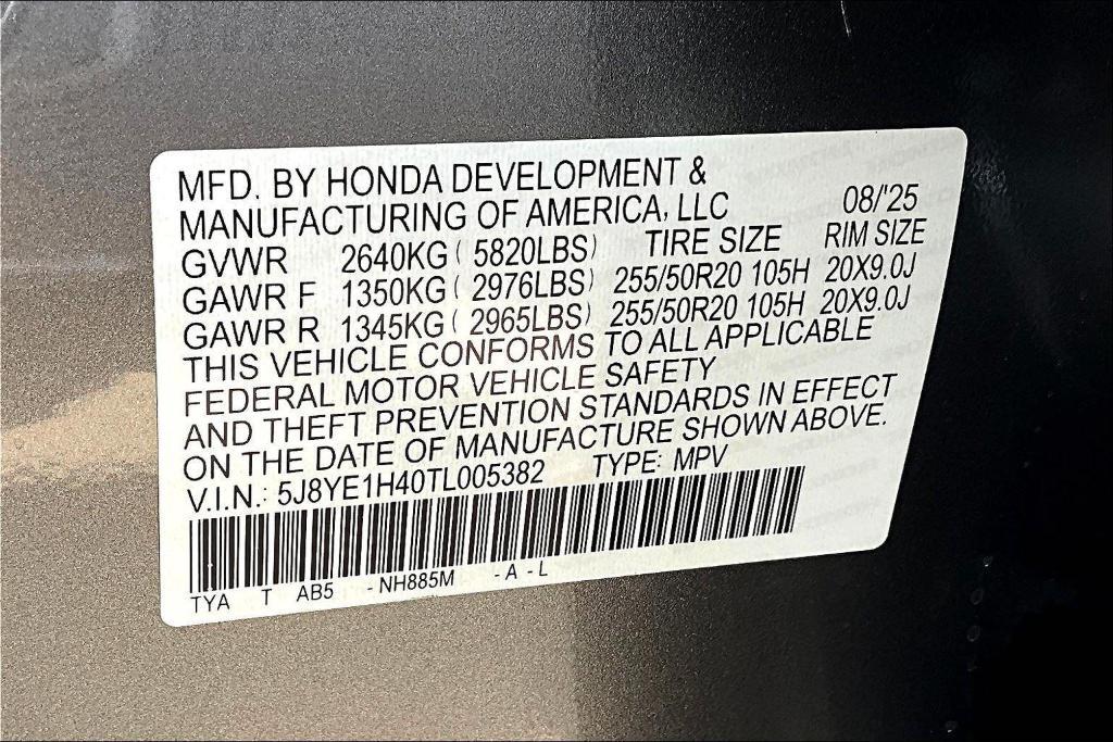 new 2026 Acura MDX car, priced at $61,350