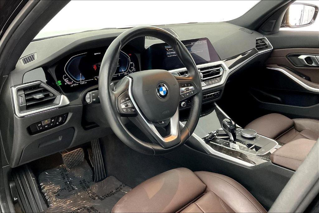 used 2021 BMW 330e car, priced at $27,000
