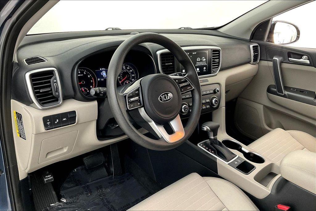 used 2021 Kia Sportage car, priced at $15,400