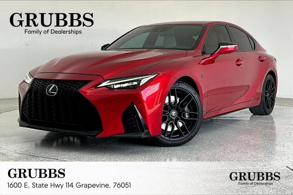 used 2023 Lexus IS 500 car, priced at $59,500