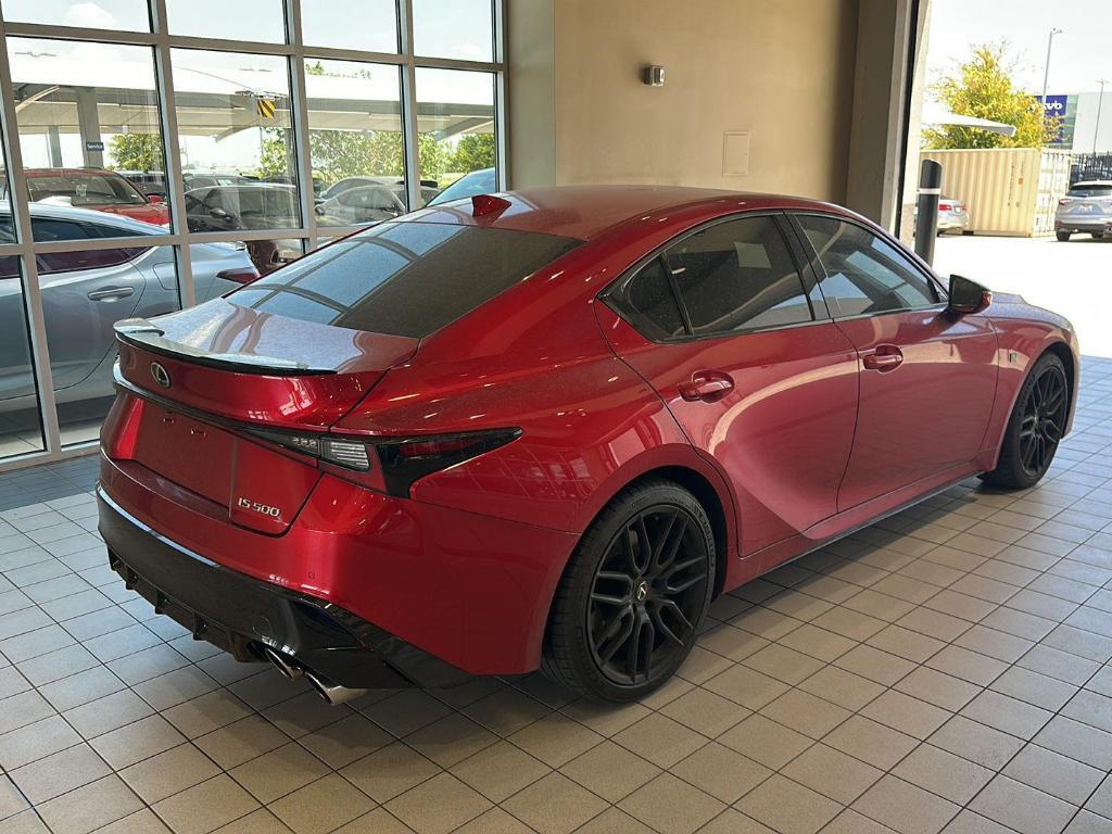 used 2023 Lexus IS 500 car, priced at $59,500