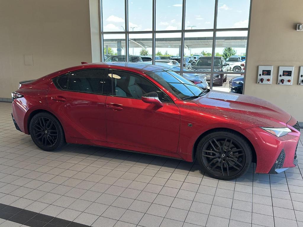 used 2023 Lexus IS 500 car, priced at $59,500