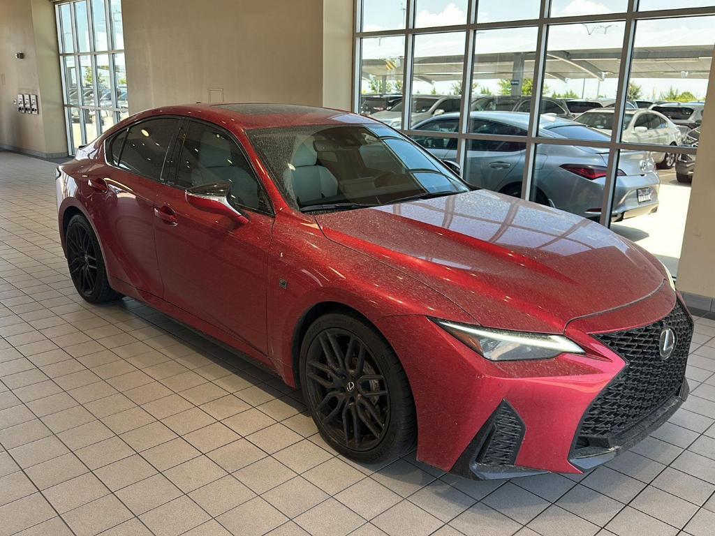 used 2023 Lexus IS 500 car, priced at $59,500