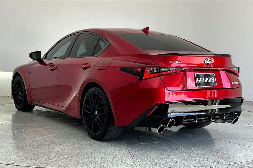 used 2023 Lexus IS 500 car, priced at $54,800