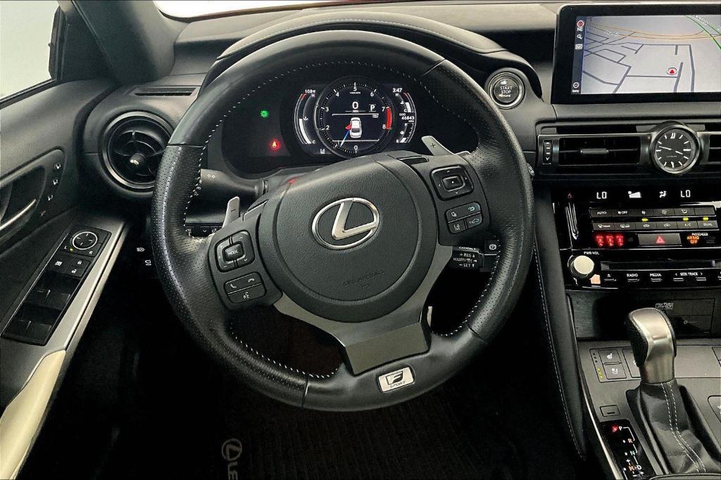 used 2023 Lexus IS 500 car, priced at $54,800
