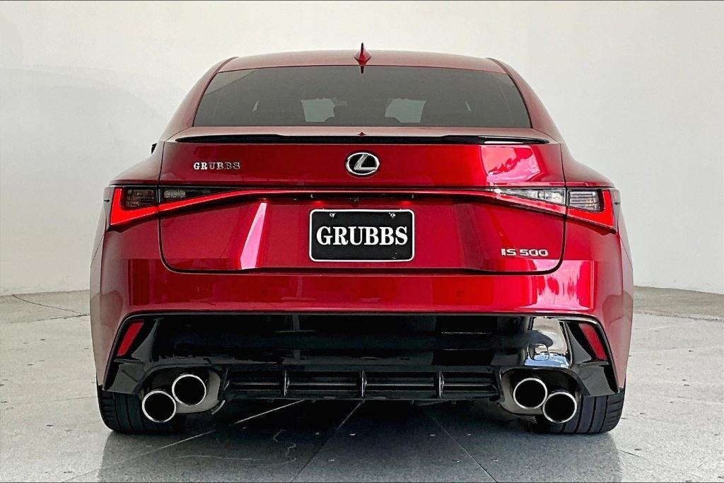 used 2023 Lexus IS 500 car, priced at $54,800