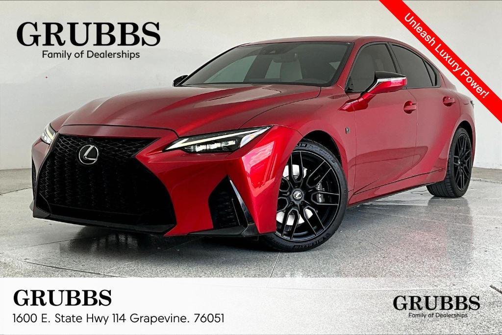 used 2023 Lexus IS 500 car, priced at $54,800