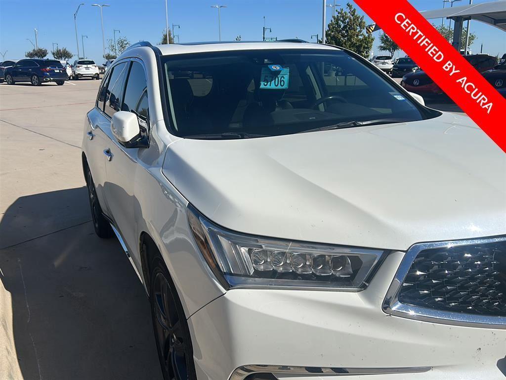 used 2017 Acura MDX car, priced at $17,500
