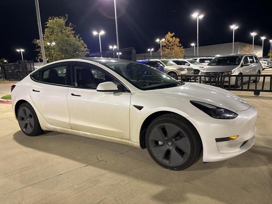 used 2023 Tesla Model 3 car, priced at $27,500