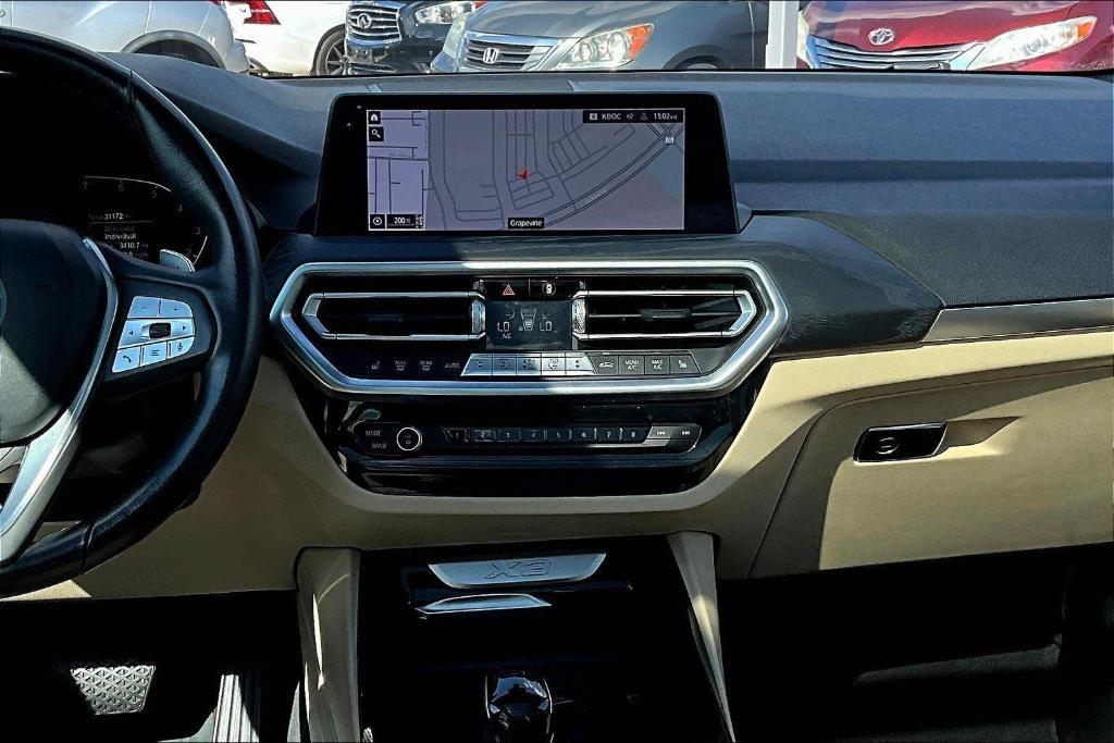 used 2022 BMW X3 car, priced at $31,000
