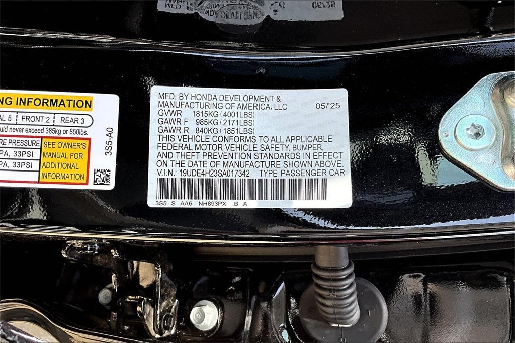 new 2025 Acura Integra car, priced at $34,795
