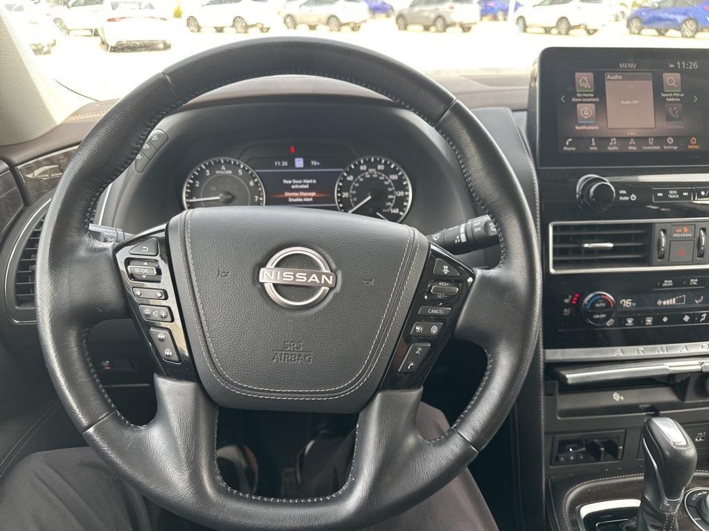 used 2023 Nissan Armada car, priced at $45,000