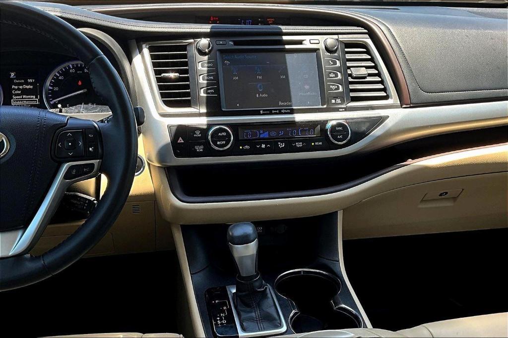 used 2018 Toyota Highlander car, priced at $22,000