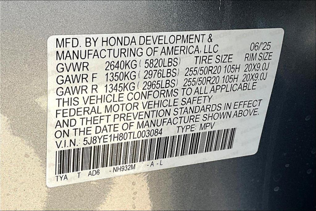 new 2026 Acura MDX car, priced at $68,250