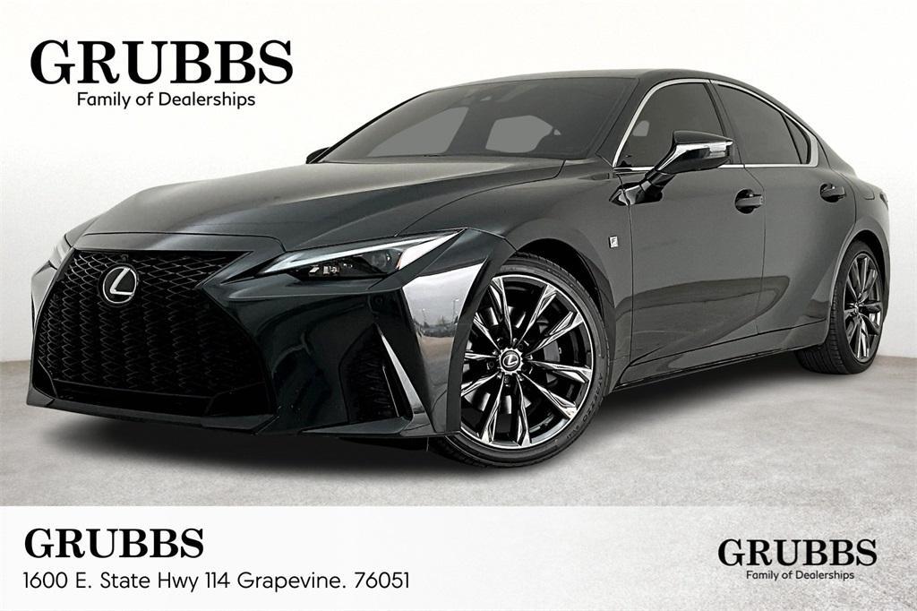 used 2023 Lexus IS 350 car, priced at $43,500